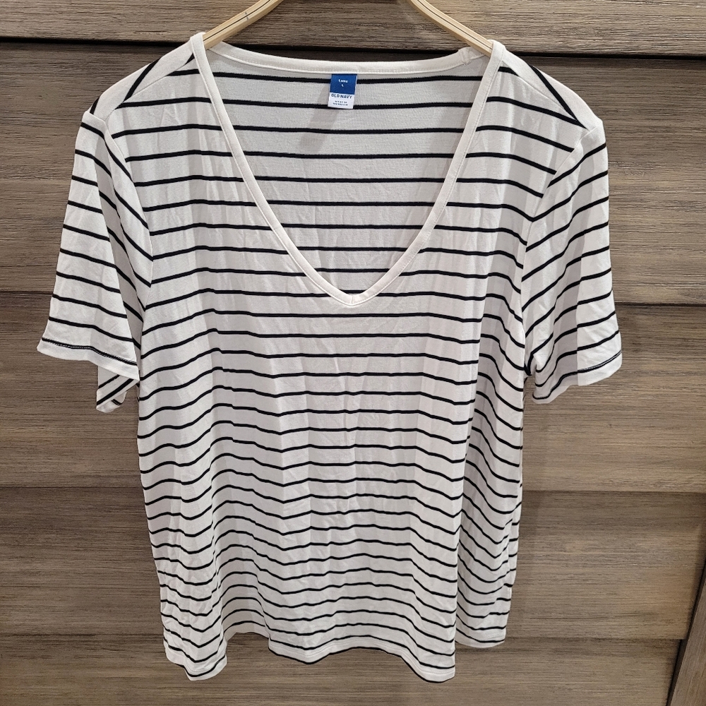 Striped Luxe T-Shirt